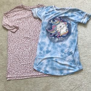Set of 2 girls nightgowns